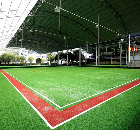 Artificial turf of gate court